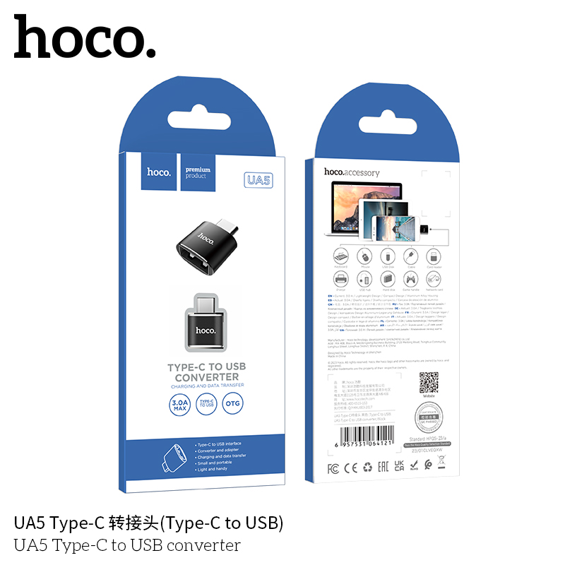 Hoco UA5 Type-C to USB converter - Image 2