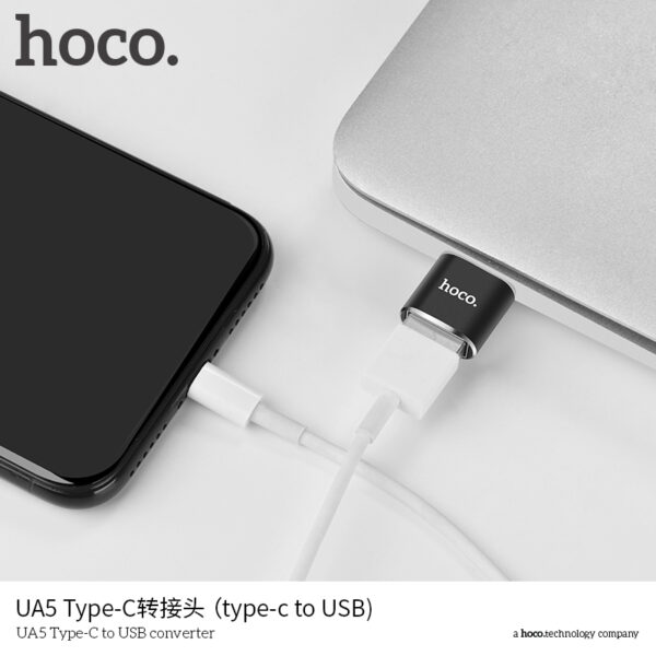 Hoco UA5 Type-C to USB converter - Image 3