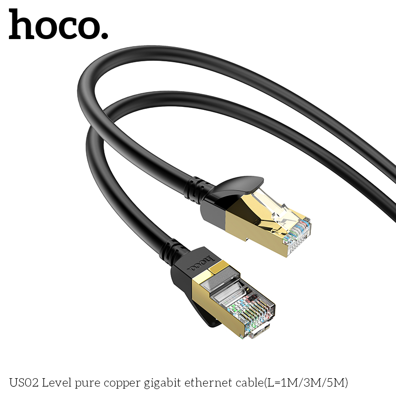Hoco US02 Level pure copper gigabit ethernet cable(L=1M)