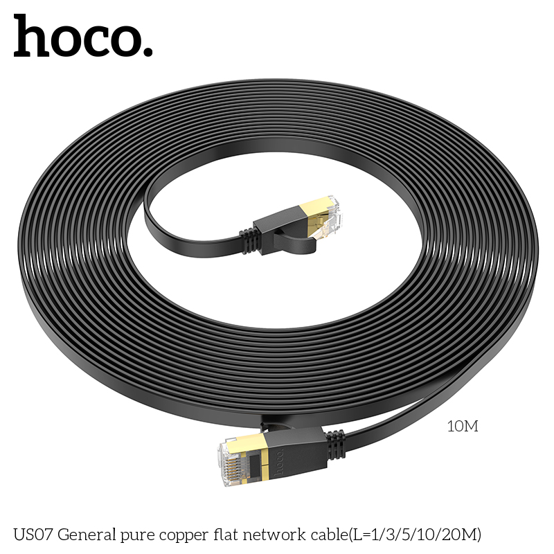 Hoco US07 General pure copper flat network cable(L=10M) - Image 3