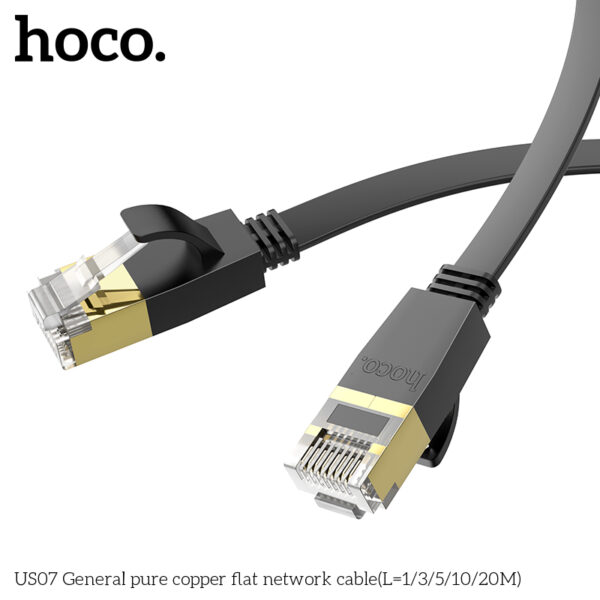 Hoco US07 General pure copper flat network cable(L=1M)