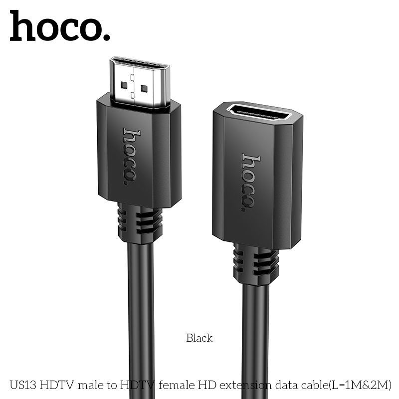 Hoco US13 HDTV male to HDTV female HD extension data cable(L=1M)