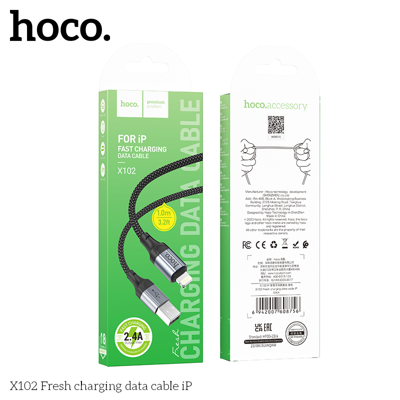 Hoco X102 Fresh charging data cable iP - Image 2