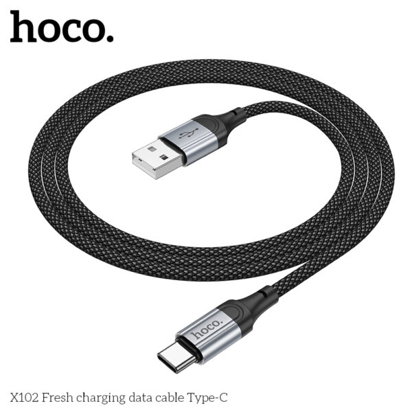 Hoco X102 Fresh charging data cable Type-C - Image 3