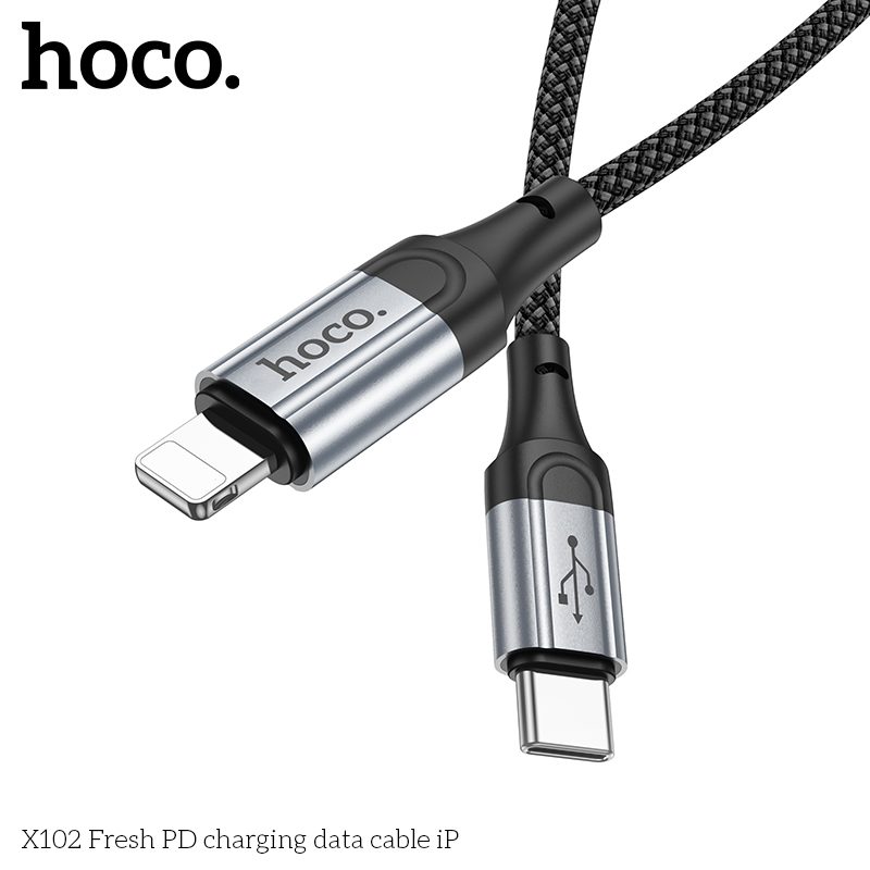 Hoco X102 Fresh PD charging data cable iP