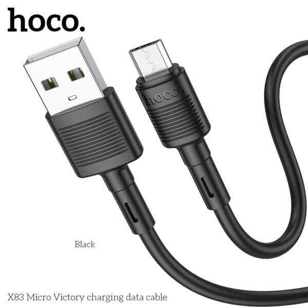 Hoco X83 Micro Victory charging data cable
