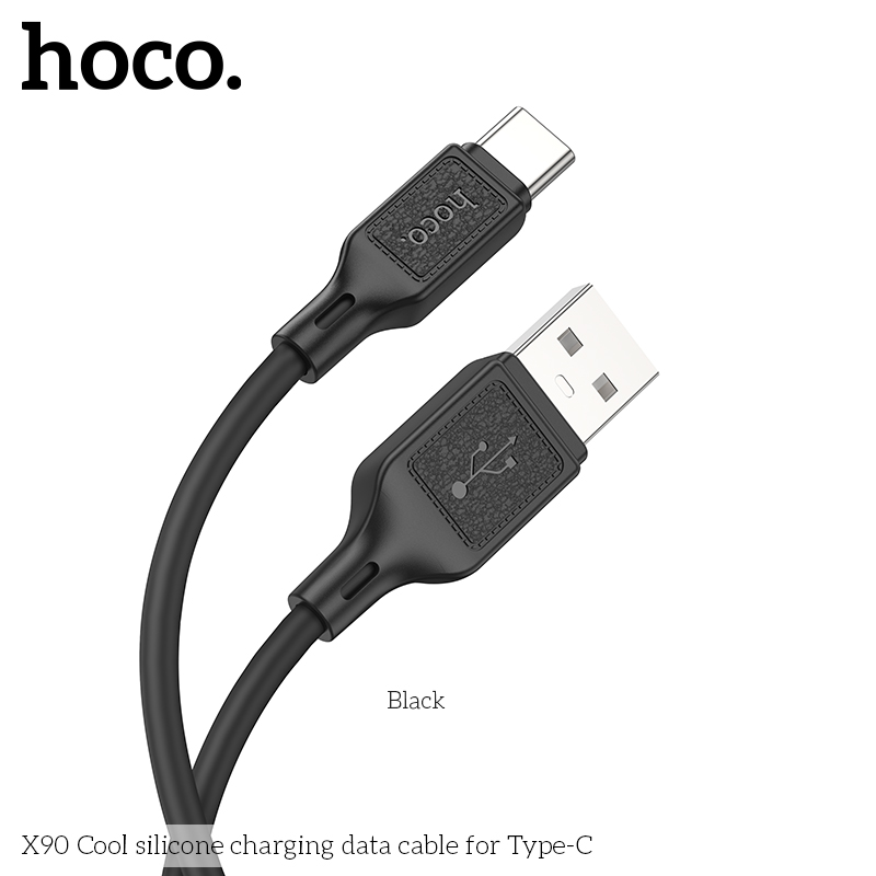 Hoco X90 Cool silicone charging data cable for Type-C