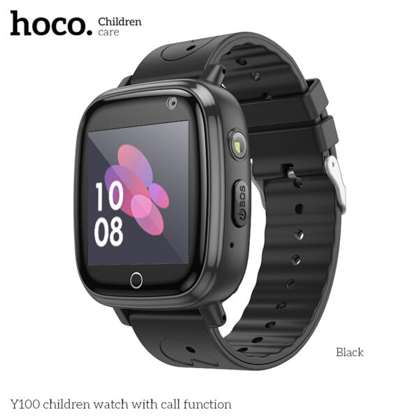 Hoco Y100 Black children watch with call function