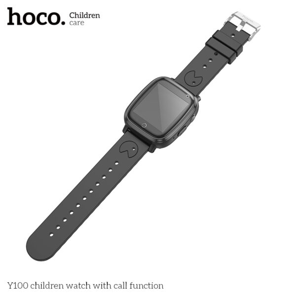 Hoco Y100 Black children watch with call function - Image 4