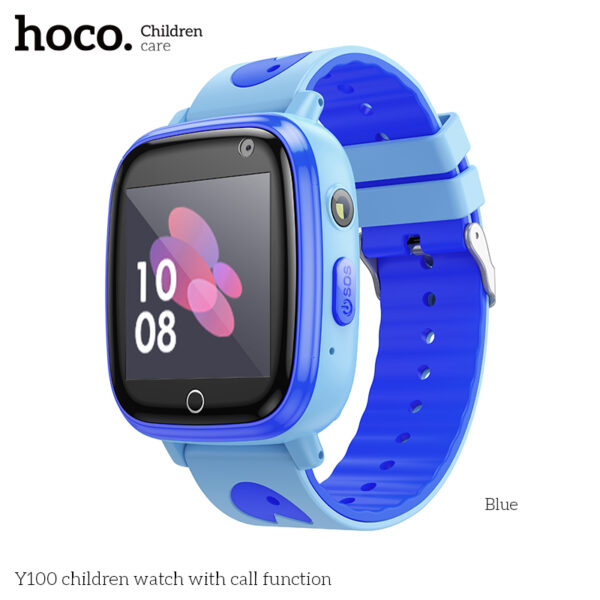 Hoco Y100 Blue children watch with call function