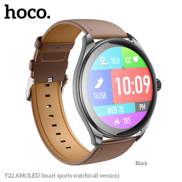 Hoco Y22 AMOLED Smart sports watch(call version)