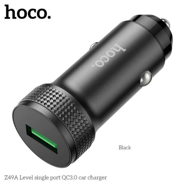 Hoco Z49A Level single port QC3.0 car charger