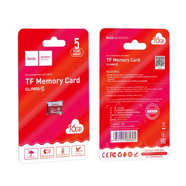 Hoco TF high speed memory card(16GB) - Image 2
