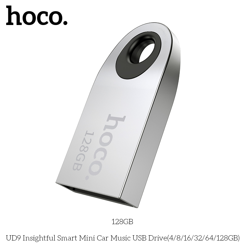 Hoco UD9 Insightful Smart Mini Car Music USB Drive(128GB)