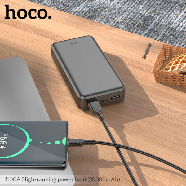 Hoco J100A High-ranking power bank(20000mAh) - Image 3