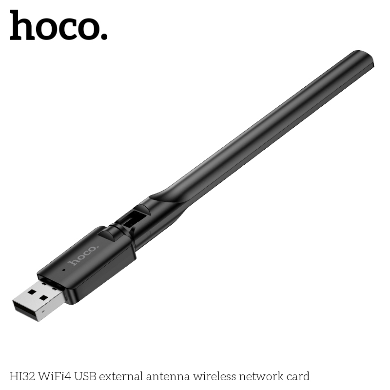 Hoco HI32 WiFi4 USB external antenna wireless network card - Image 2