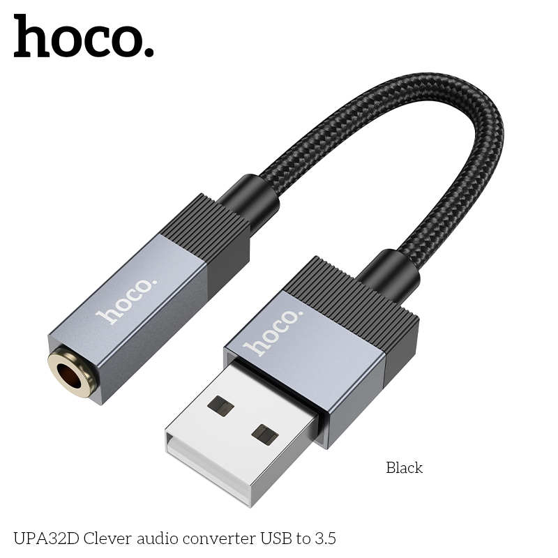Hoco UPA32D Clever audio converter USB to 3.5