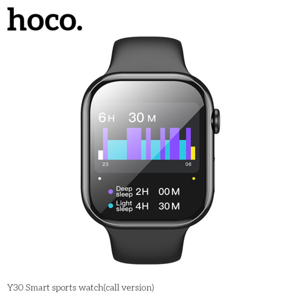 Hoco Black Y30 Smart sports watch(call version) — изображение 2