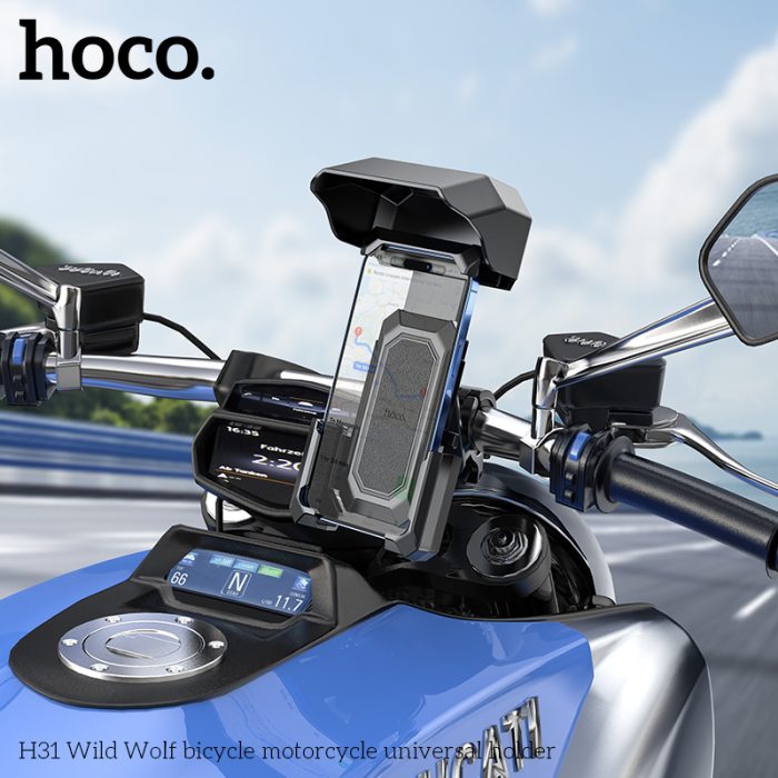Hoco H31 Wild Wolf bicycle motorcycle universal holder — изображение 3