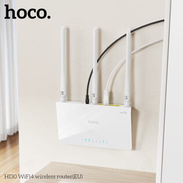 Hoco HI30 WiFi4 wireless router(EU)