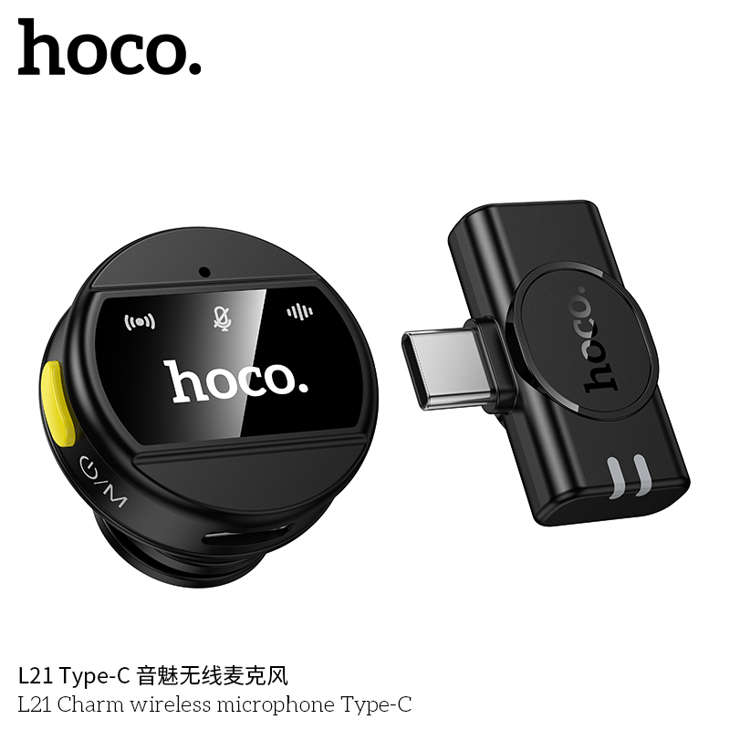 Hoco L21 Charm wireless microphone Type-C
