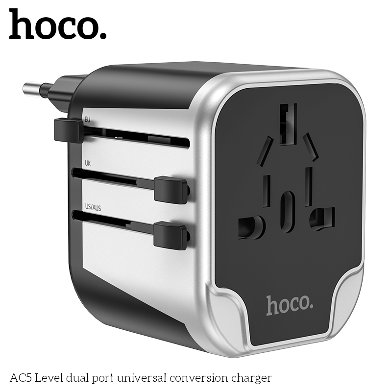 Hoco AC5 Level dual port universal conversion charger