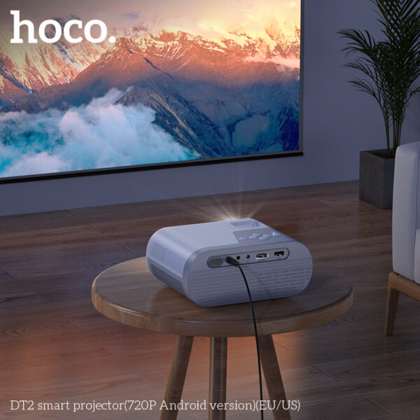 Hoco DT2 smart projector(720P Android version)(EU) - Image 3