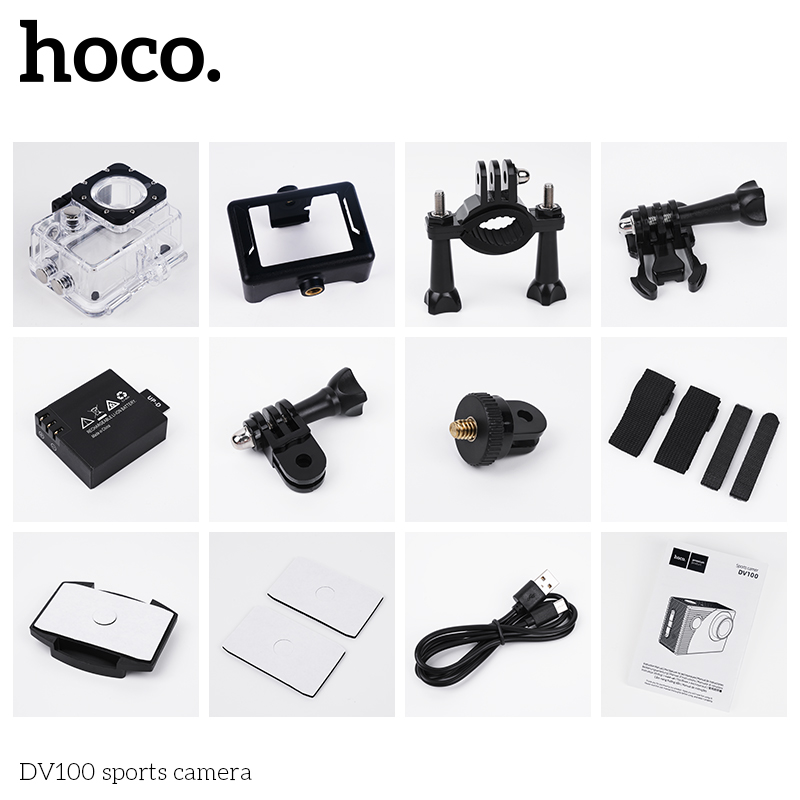 Hoco DV100 sports camera - Image 4