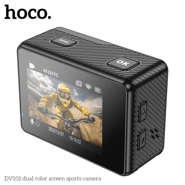 Hoco DV101 dual color screen sports camera - Image 3