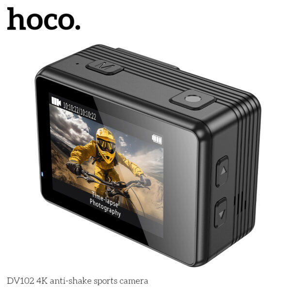 Hoco DV102 4K anti-shake sports camera - Image 5