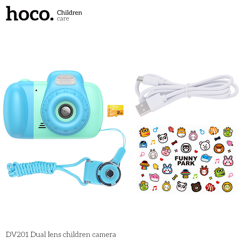 Hoco DV201 Dual lens children camera - Image 4