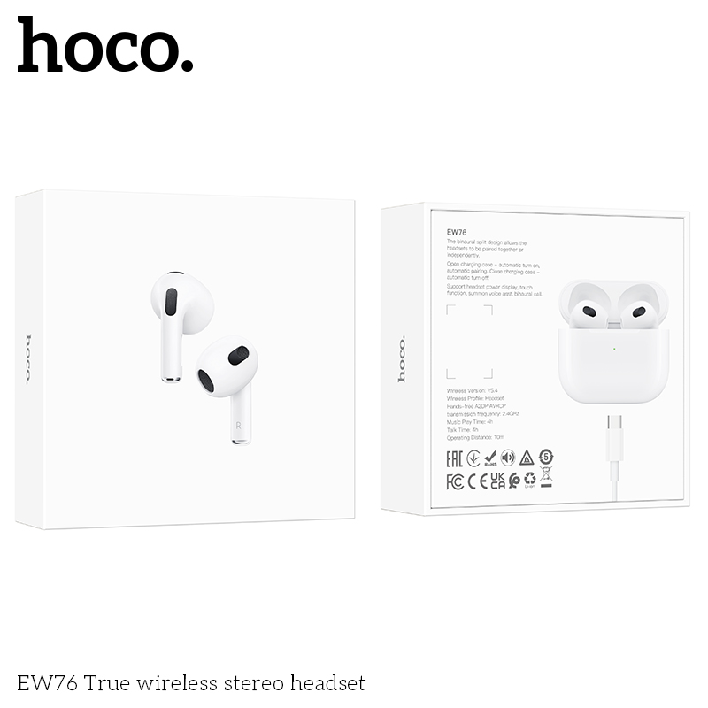 Hoco EW76 True wireless stereo headset - Image 2