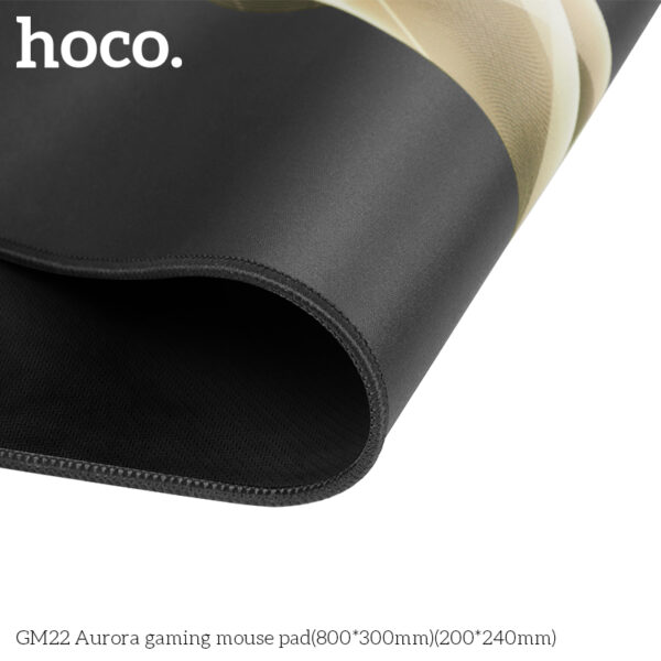 Hoco GM22 Aurora gaming mouse pad(800*300mm) - Image 3