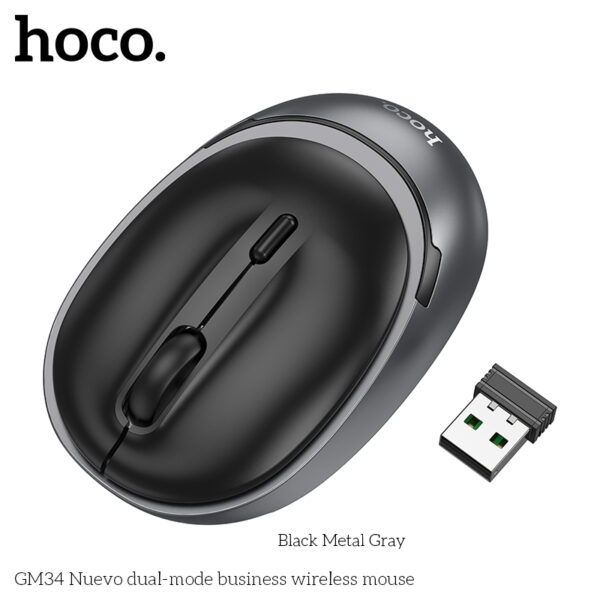 Hoco GM34 Nuevo dual-mode business wireless mouse