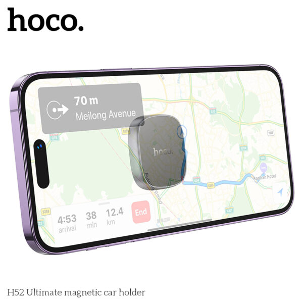 Hoco H52 Ultimate magnetic car holder - Image 3