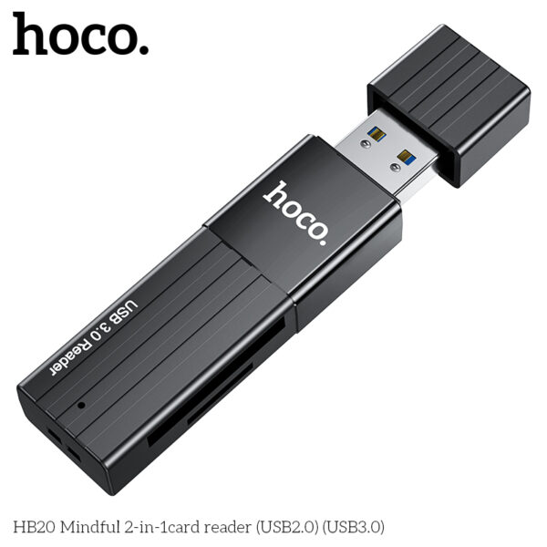 Hoco HB20 Mindful 2-in-1card reader(USB3.0)