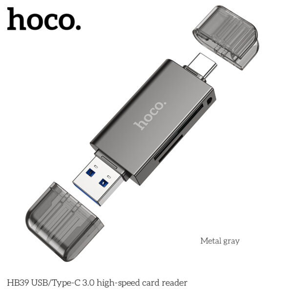 Hoco HB39 USB/Type-C 3.0 high-speed card reader
