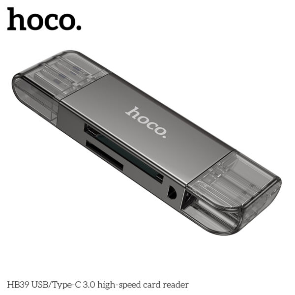Hoco HB39 USB/Type-C 3.0 high-speed card reader - Image 3