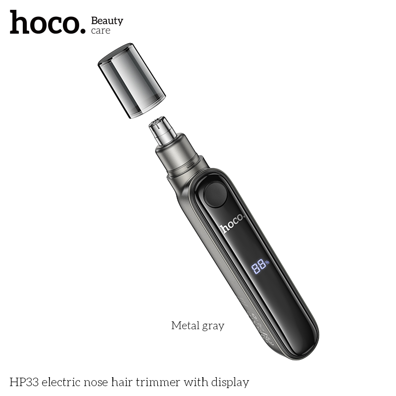 Hoco HP33 electric nose hair trimmer with display - Image 3