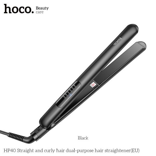 Hoco HP40 Straight and curly hair dual-purpose hair straightener(EU)