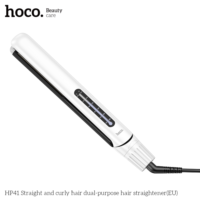 Hoco HP41 Straight and curly hair dual-purpose hair straightener(EU) - Image 3