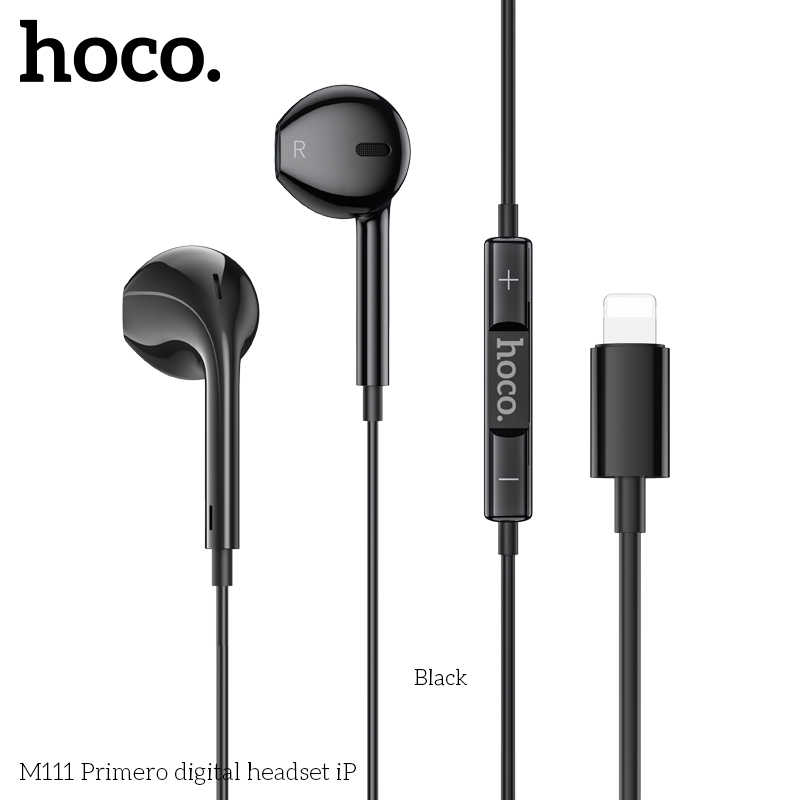 Hoco M111 Primero Black digital headset iP