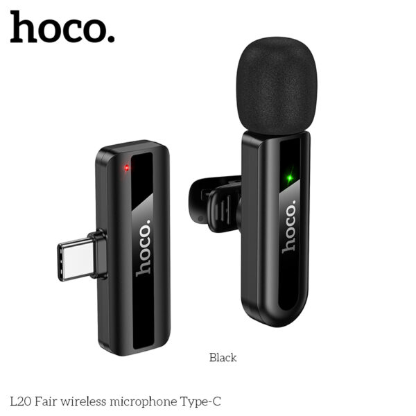 Hoco L20 Fair wireless microphone Type-C