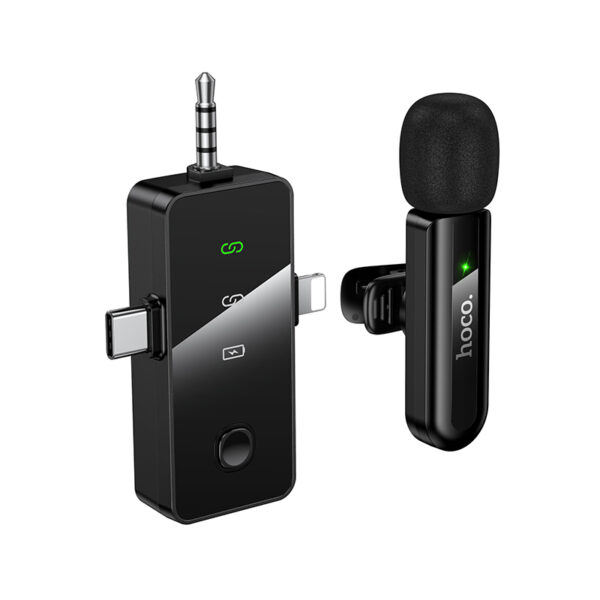 Hoco L20B Fair wireless microphone(iP/Type-C/3.5)